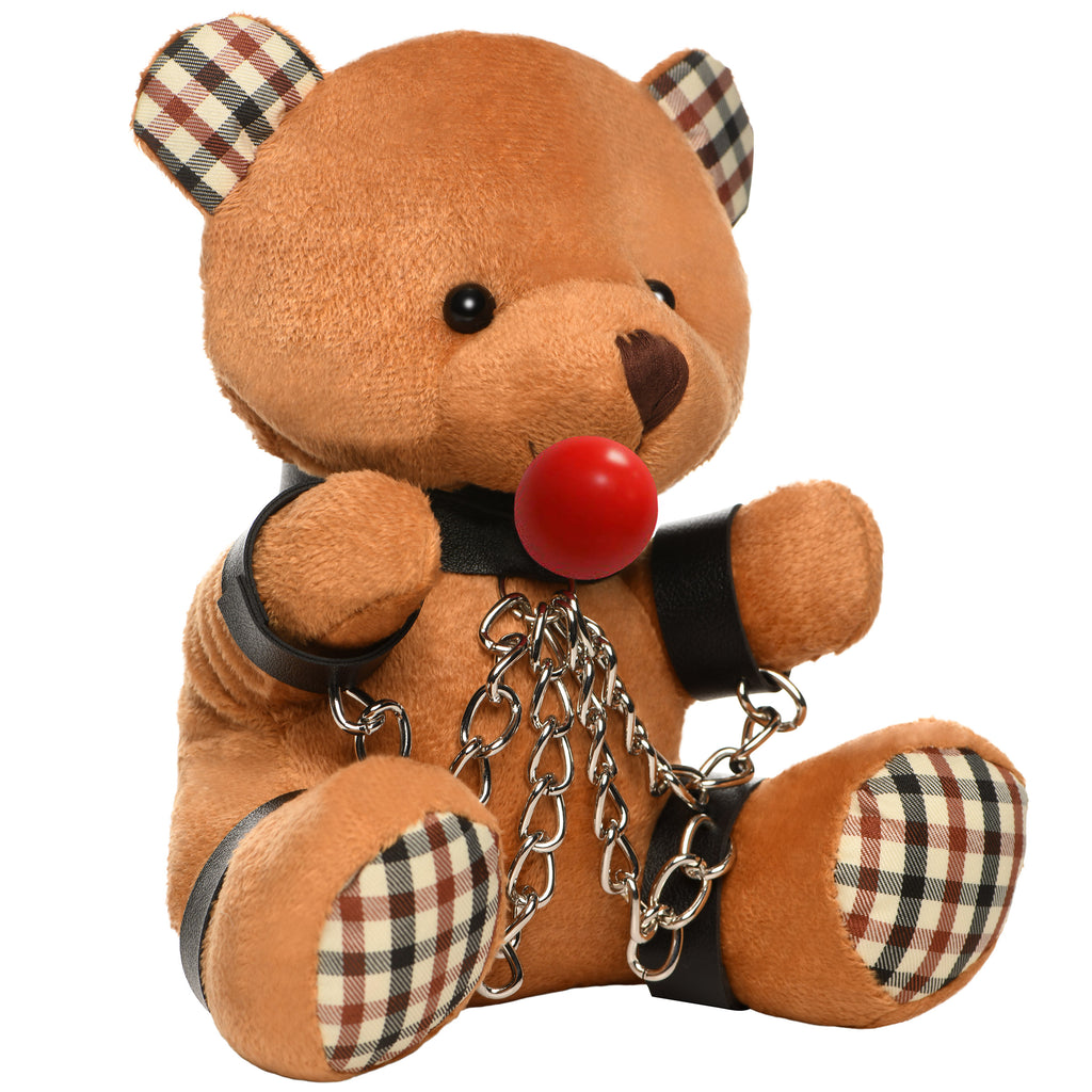 Master Series Gagged Teddy Bear Plush