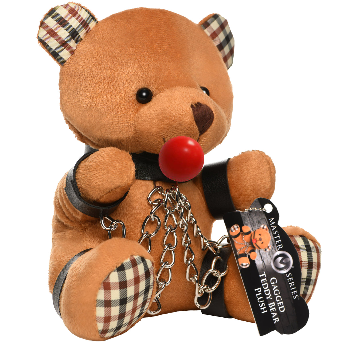 Master Series Gagged Teddy Bear Plush