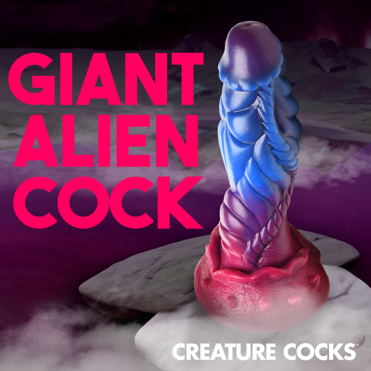 Creature Cocks Intruder Alien Silicone Dildo