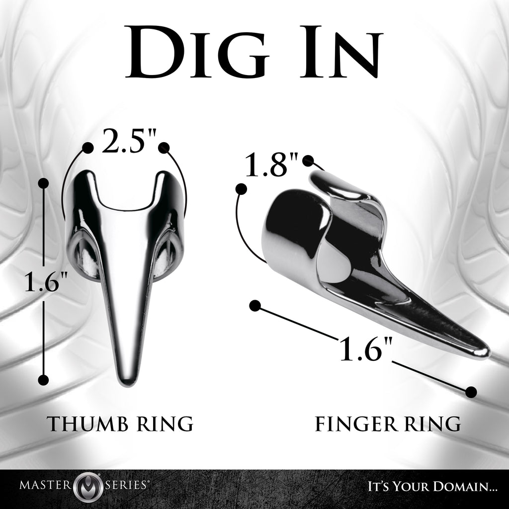 Master Series Clawed Sensation Play Rings 5pc