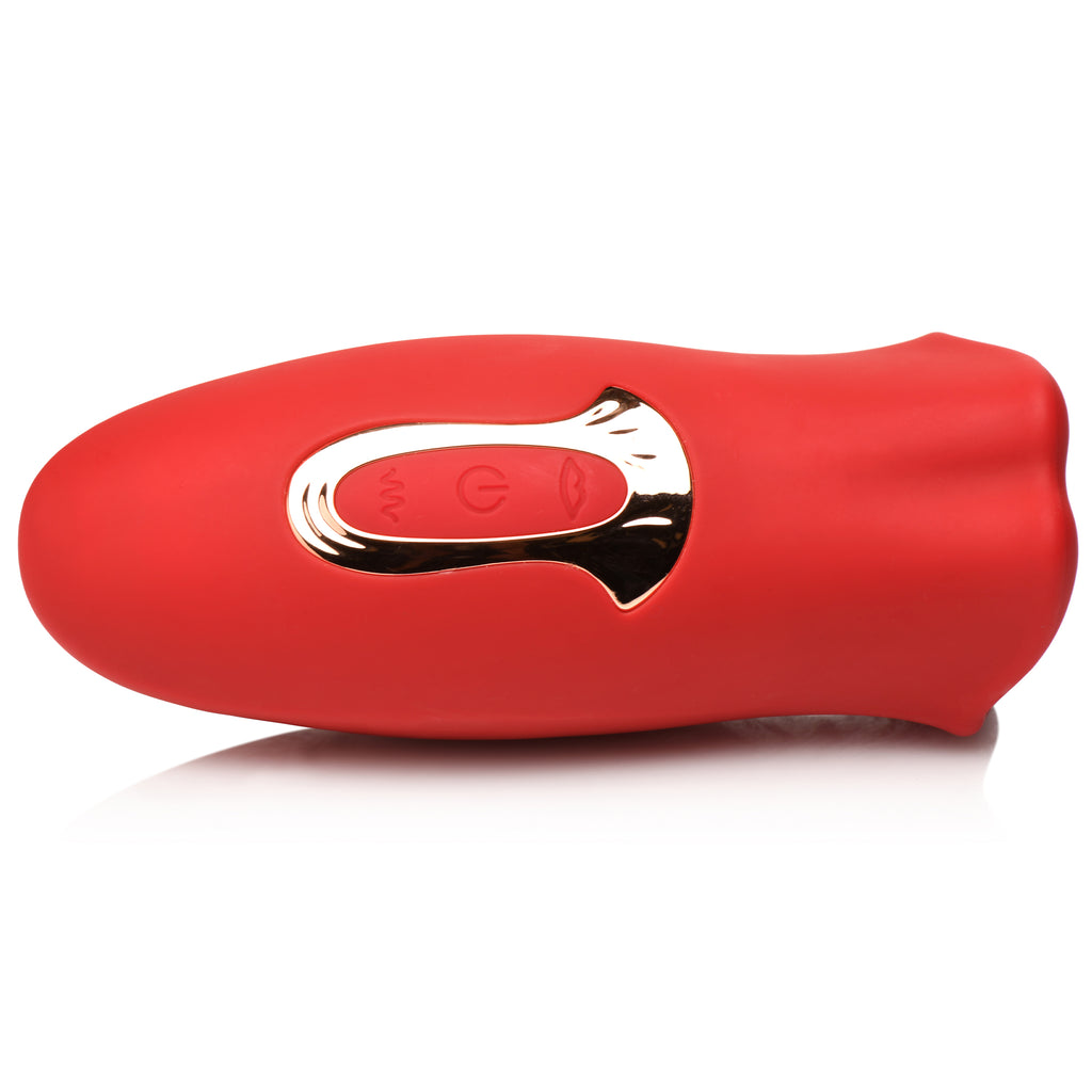 Lickgasm Kiss And Tell Mini Kissing And Vibrating Stimulator