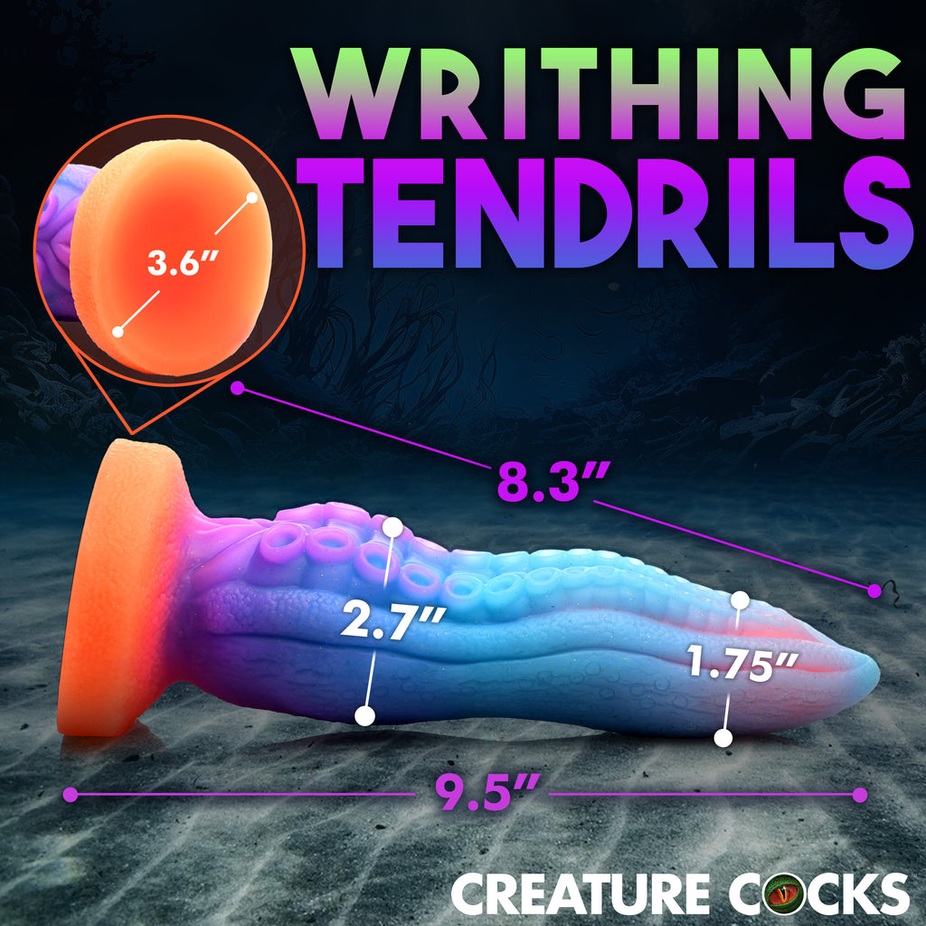 Creature Cocks Tenta-Cock Glow in the Dark Silicone
