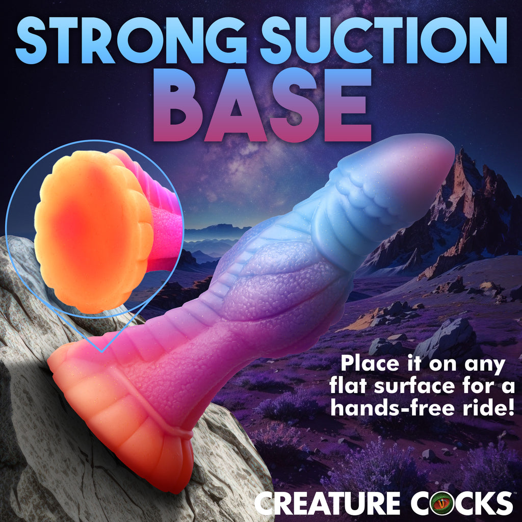 Creature Cocks Galactic Cock Alien Creature Glow in the Dark Dildo