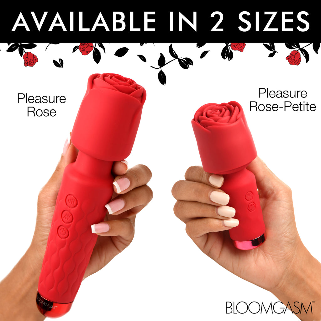 Bloomgasm Pleasure Rose Petite Mini Silicone Rose Wand
