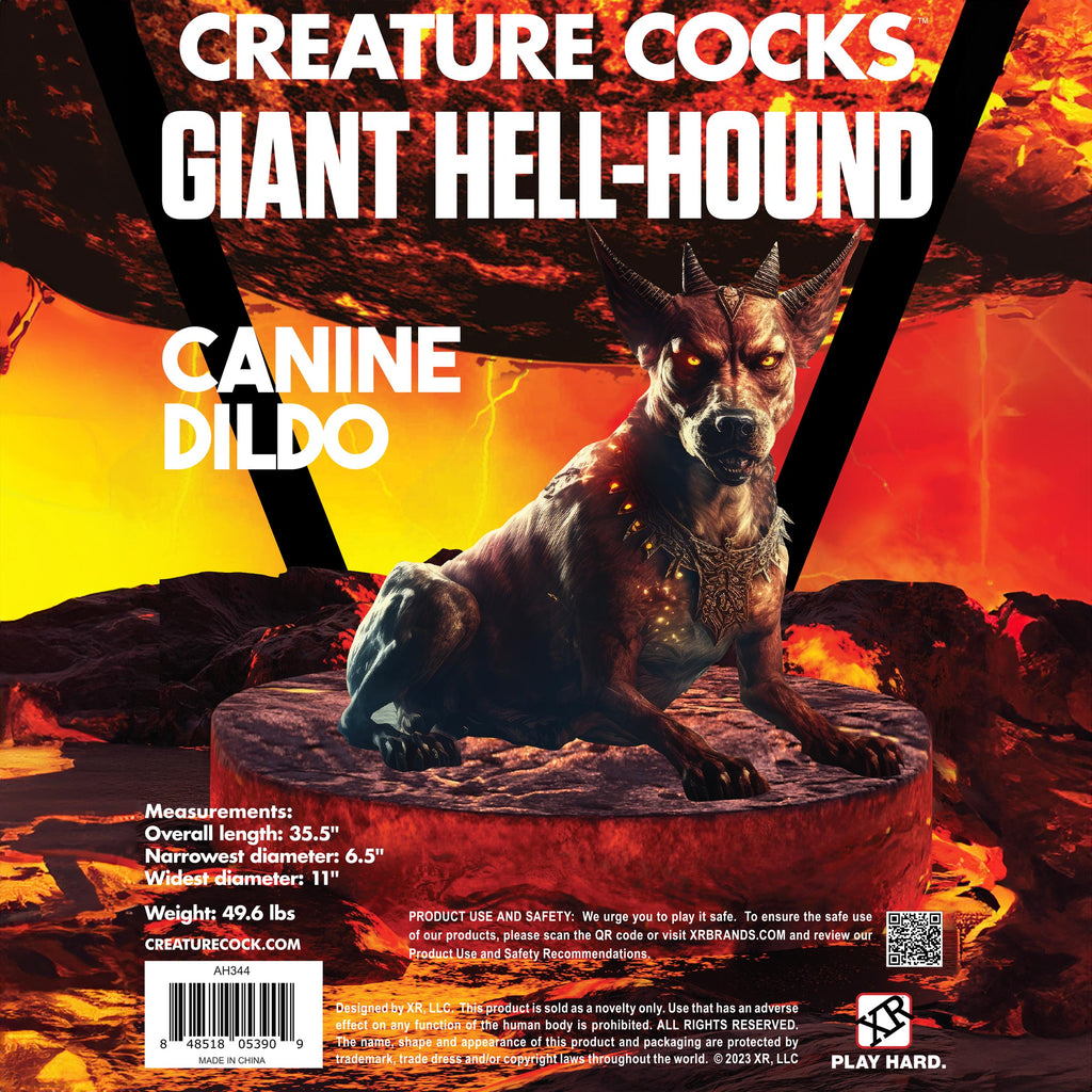Giant Hell-Hound Canine Dildo