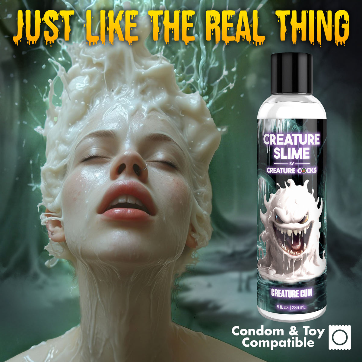 Creature Slime Creature Cum Unscented Jizz Lubricant 8oz