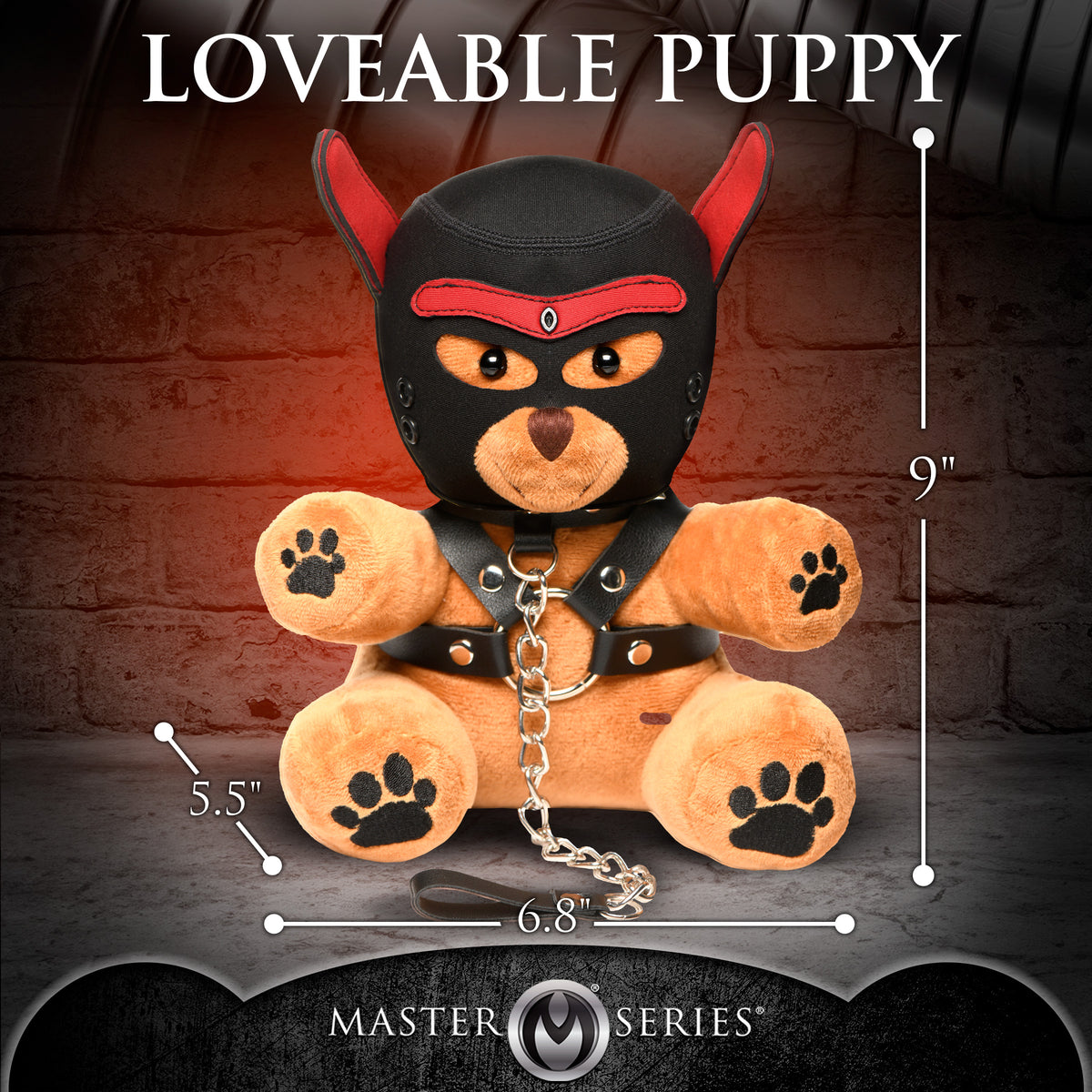 Master Series Pup Bear Plush