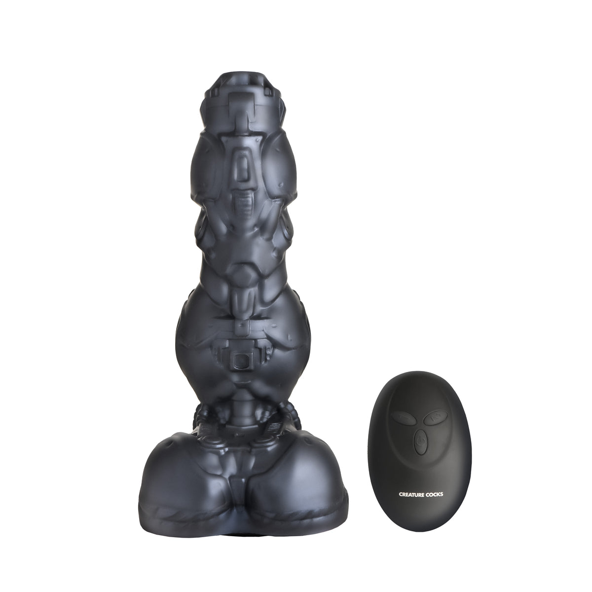 Creature Cocks Cyborg Cock Thrusting and Vibrating Silicone Dildo