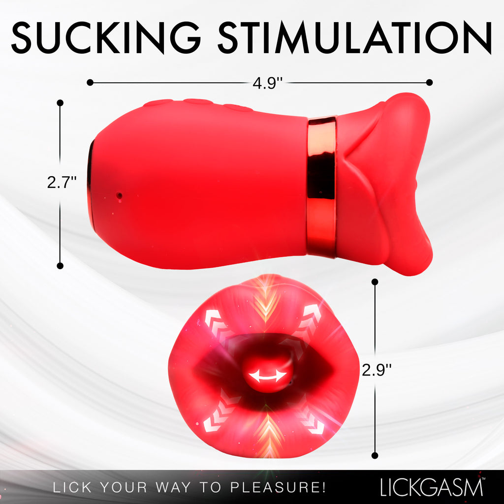 Lickgasm Kiss Me More Vibrating Clitoral Stimulator