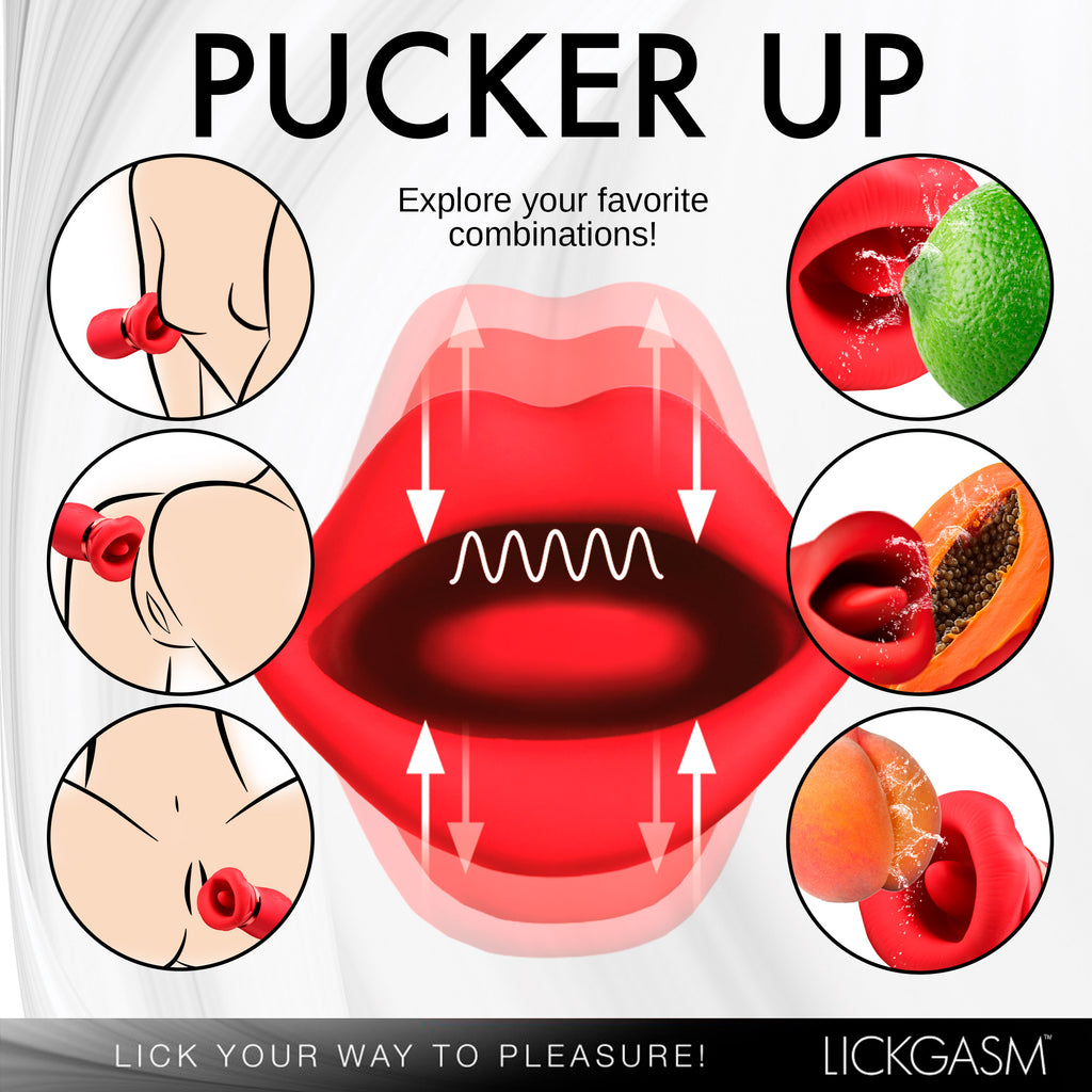 Lickgasm Kiss Me More Vibrating Clitoral Stimulator