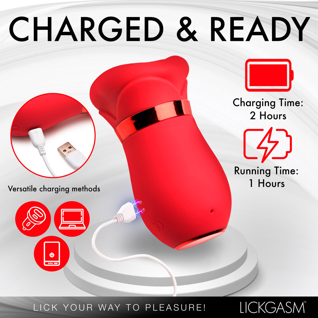 Lickgasm Kiss Me More Vibrating Clitoral Stimulator