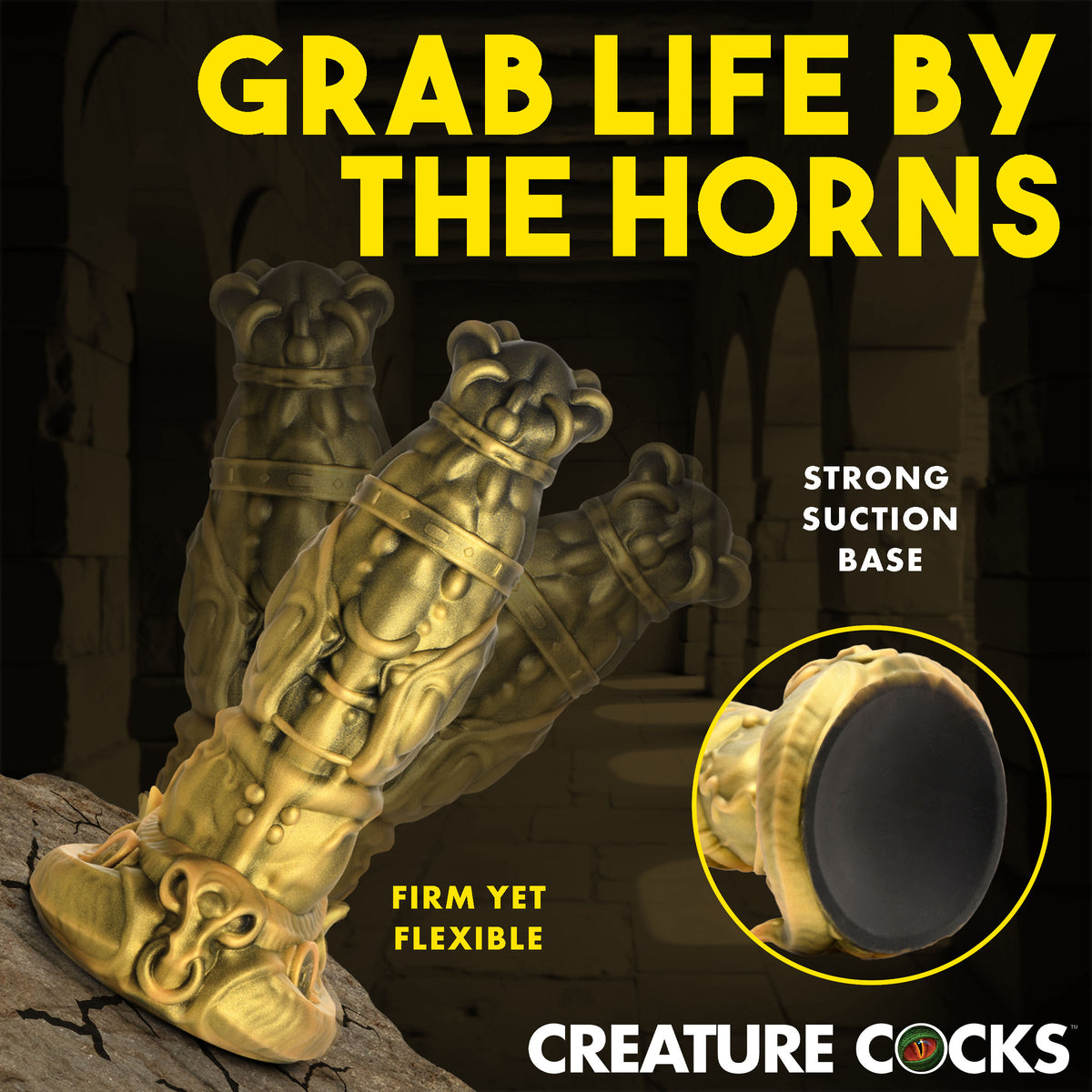 Creature Cocks King Minotaur Silicone Dildo