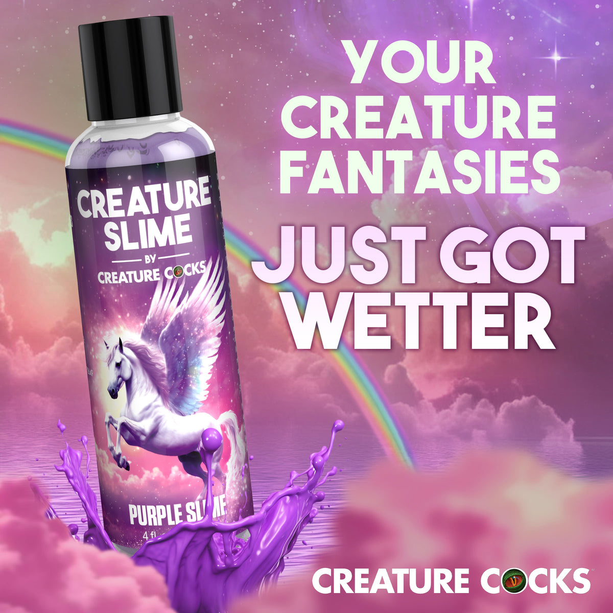 Creature Cocks Creature Slime-Purple 4oz