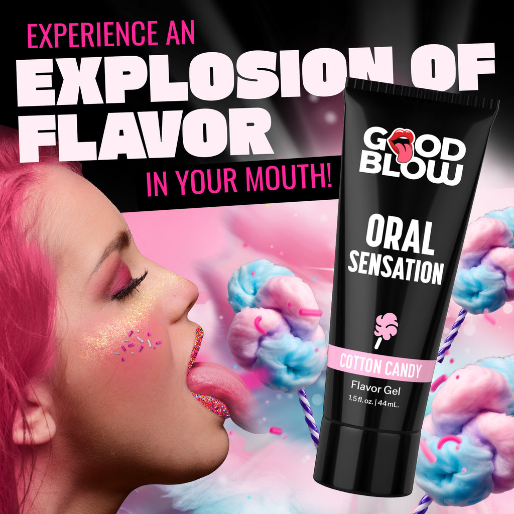 Good Blow Oral Sensation Gel-Cotton Candy