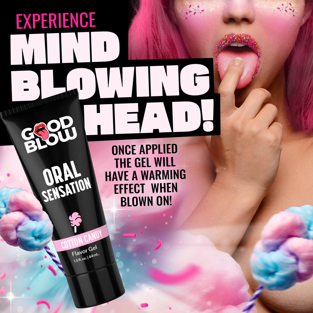 Good Blow Oral Sensation Gel-Cotton Candy