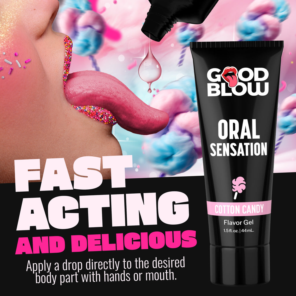 Good Blow Oral Sensation Gel-Cotton Candy