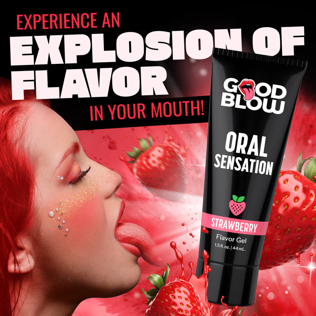 Good Blow Oral Sensation Gel-Strawberry