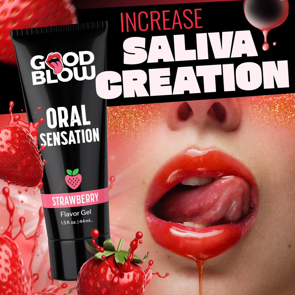 Good Blow Oral Sensation Gel-Strawberry