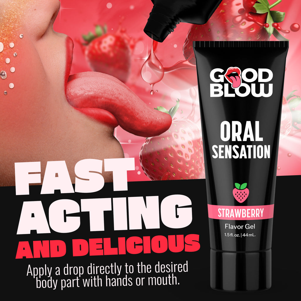 Good Blow Oral Sensation Gel-Strawberry