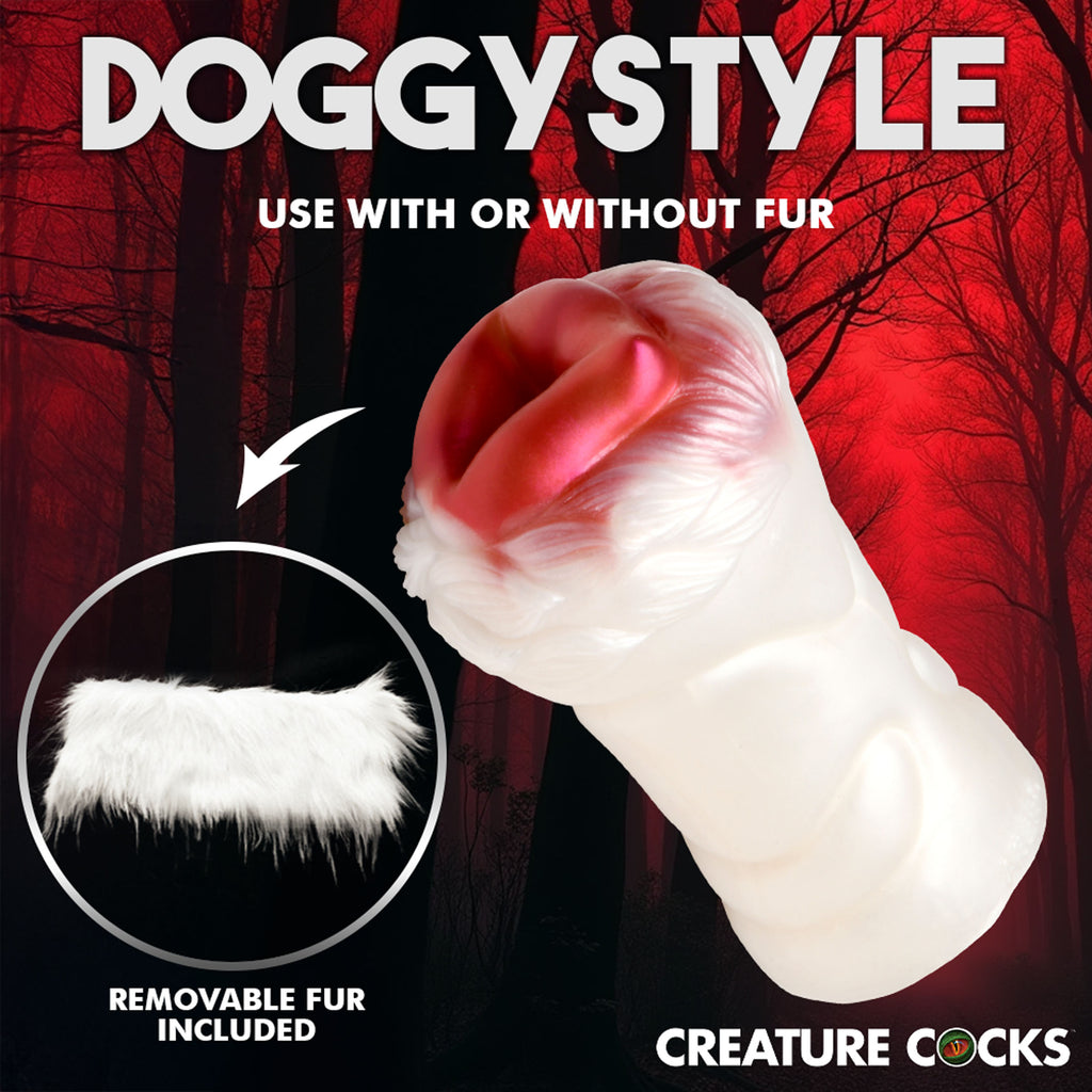 Creature Cocks Snow She Wolf Silicone Stroker