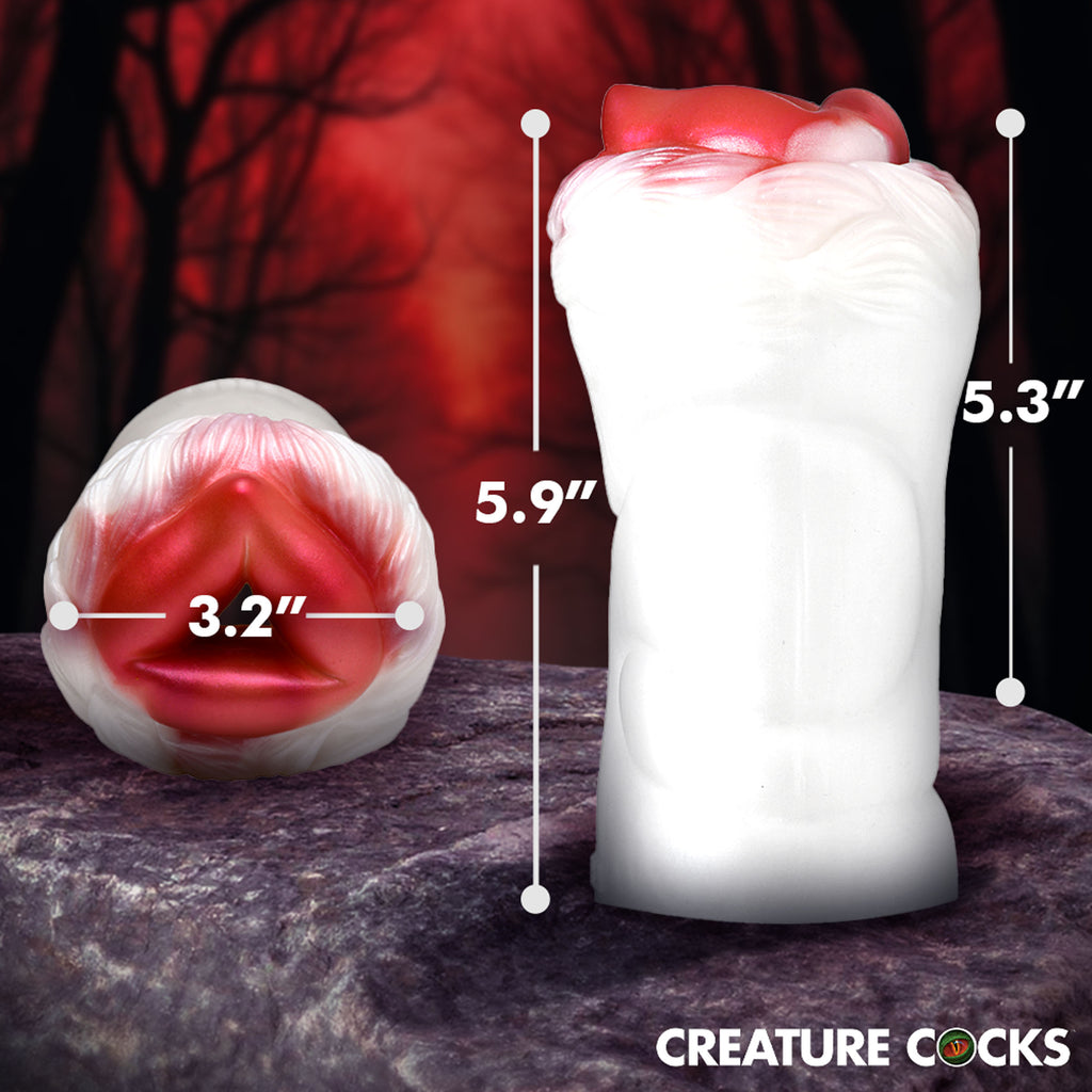 Creature Cocks Snow She Wolf Silicone Stroker