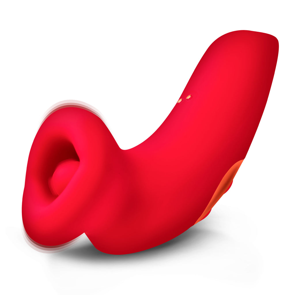 LickGasm Plump Kiss Sucking and Vibrating Clitoral Stimulator