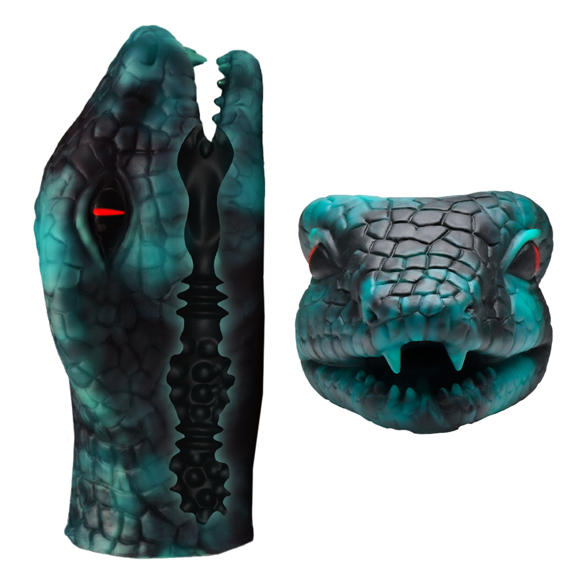 Creature Cocks Serpentine Stroker-Green