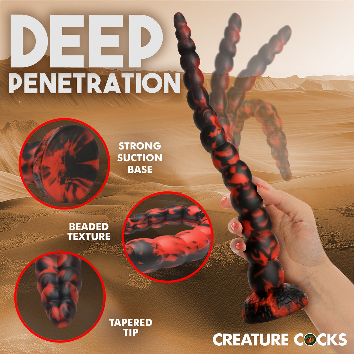 Creature Cocks Stinger Silcone Dildo
