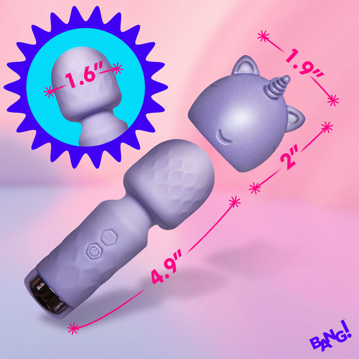 Unicorn Silicone Wand