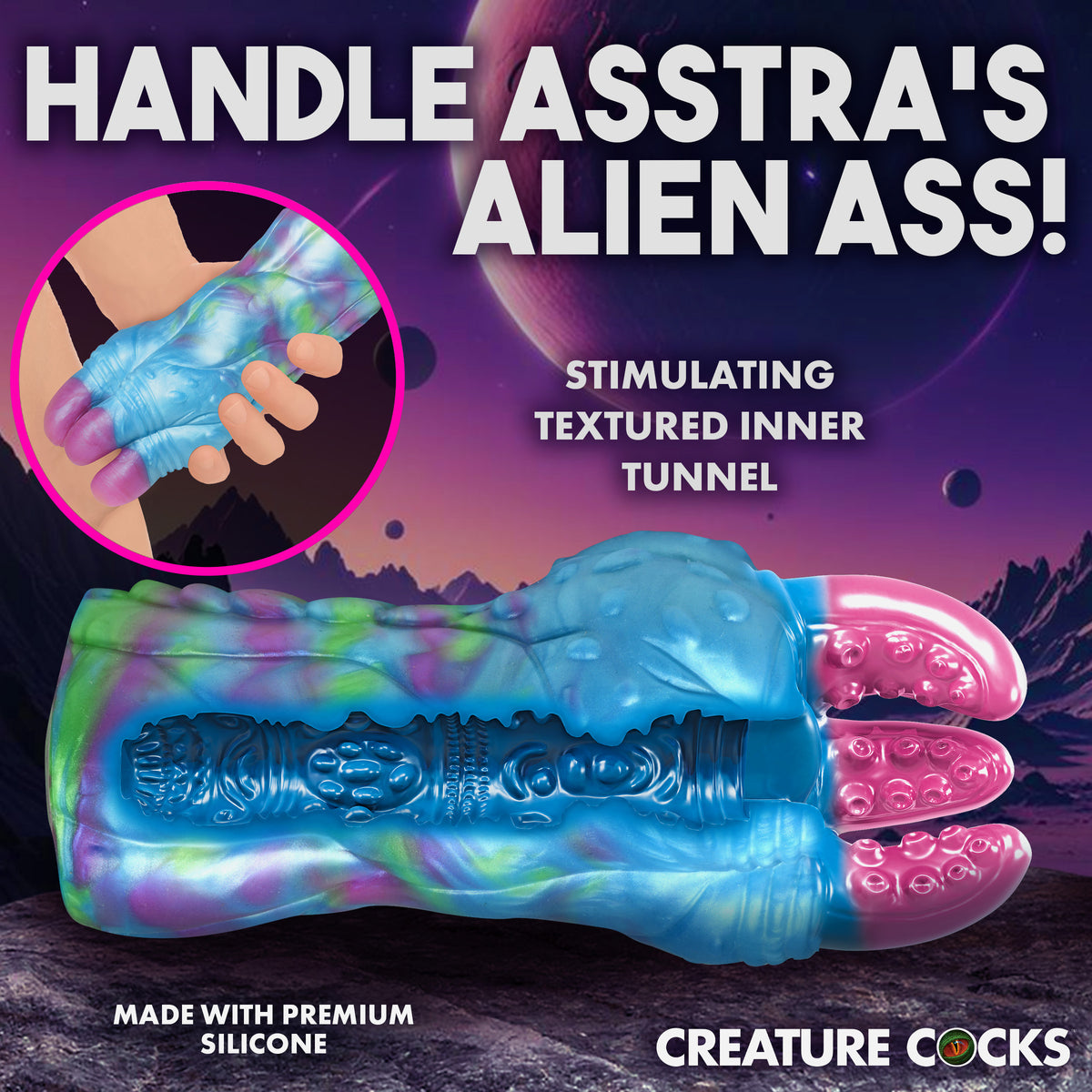 Creature Cocks Asstra Silicone Ass Stroker