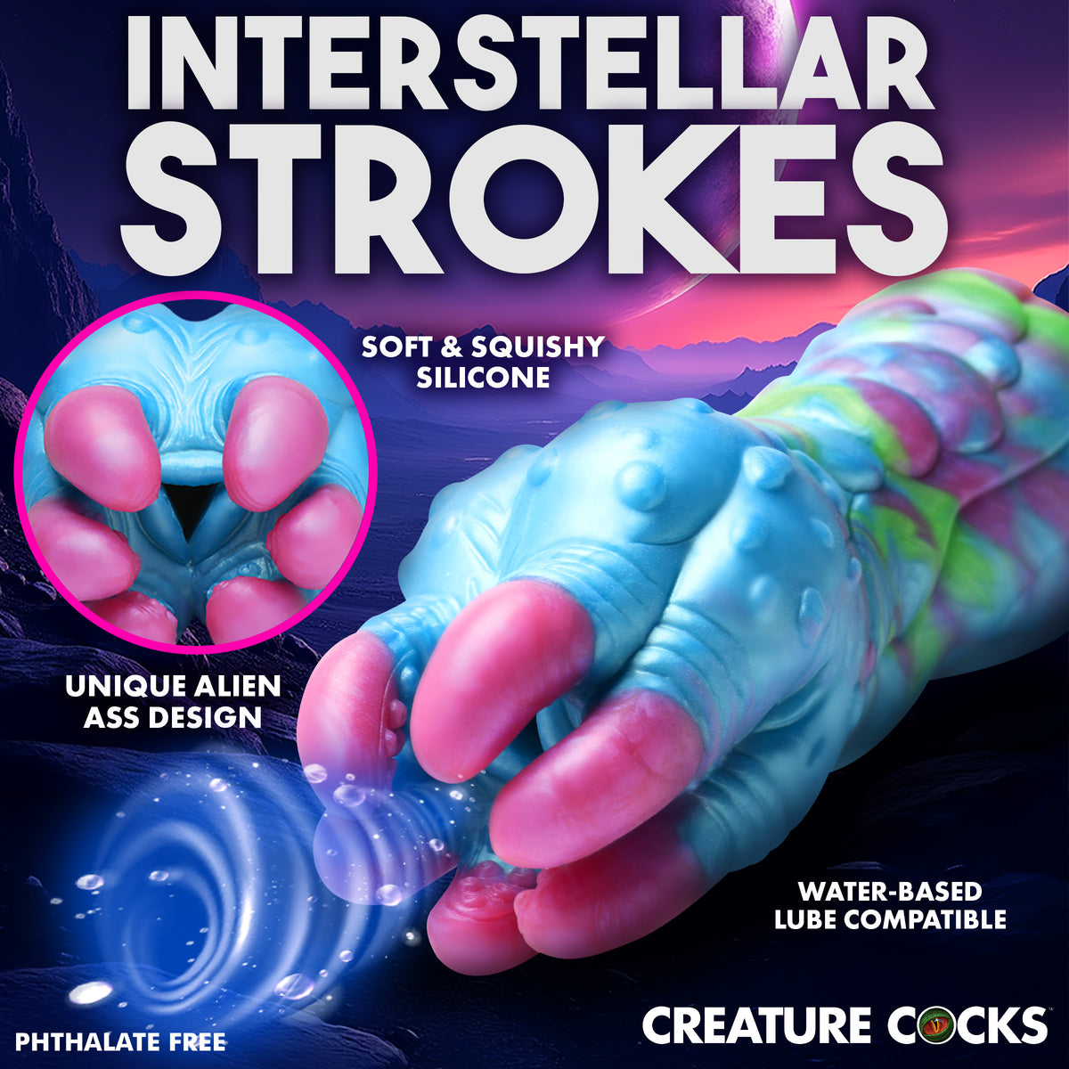 Creature Cocks Asstra Silicone Ass Stroker