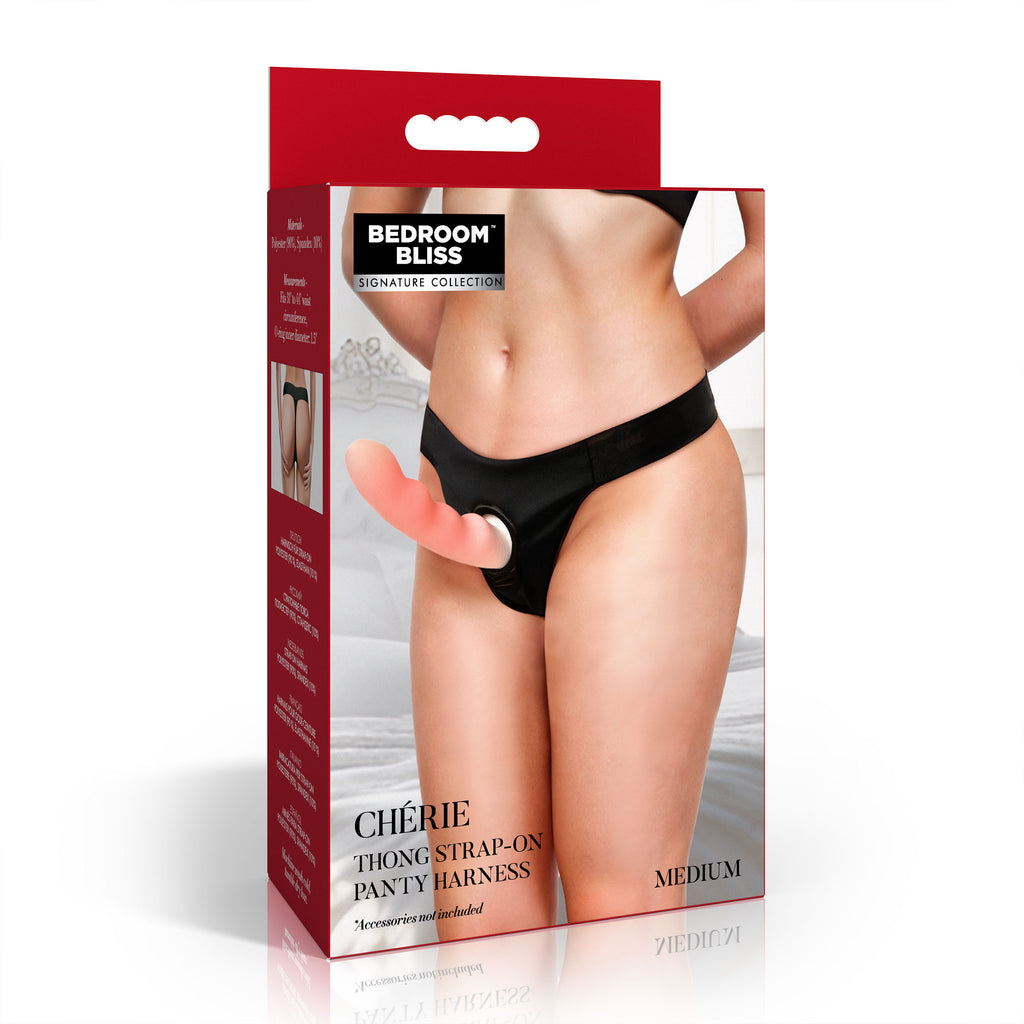 Cherie Thong Strap-On Panty Harness - Medium