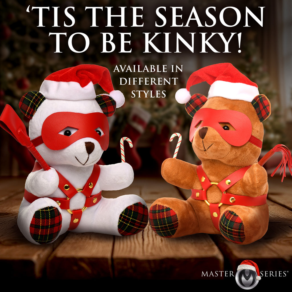 Master Series Holiday Bondage Bear-White