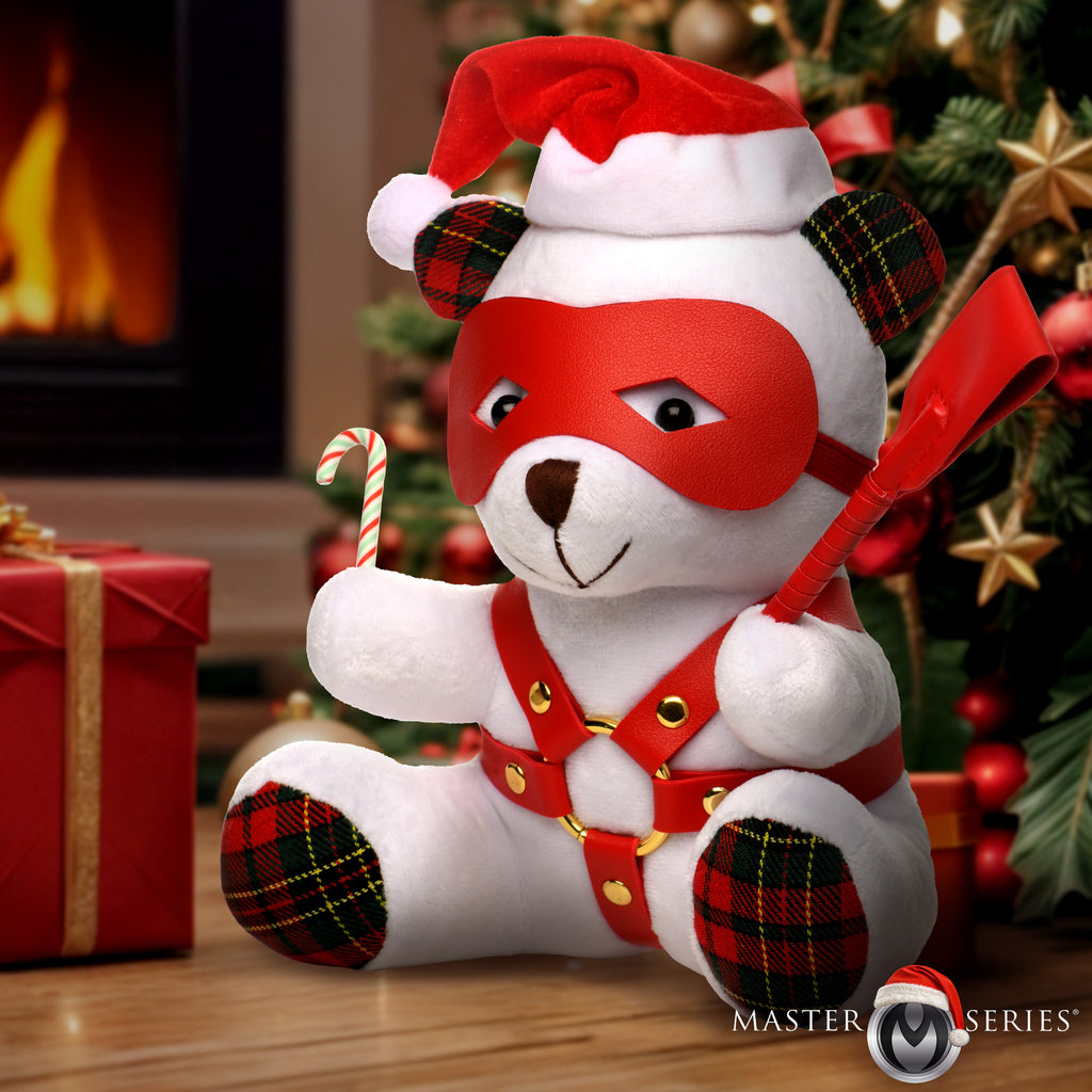 Master Series Holiday Bondage Bear-White
