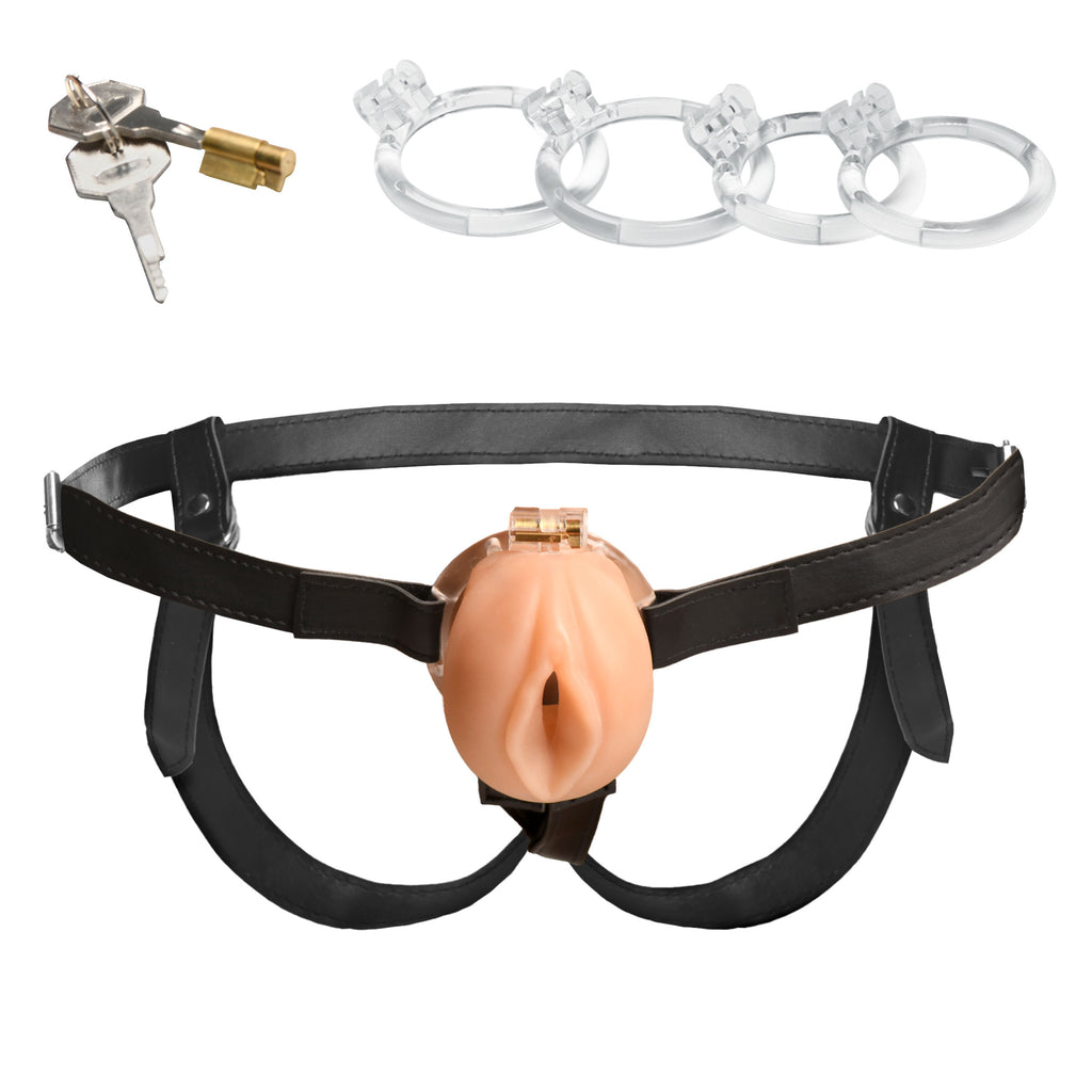 Master Series Pussy Chastity Cage-Light