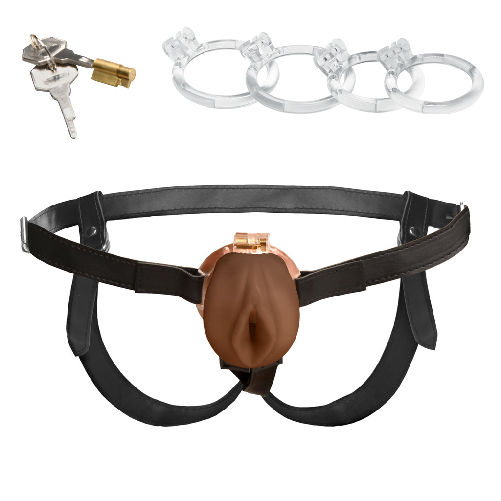 Master Series Pussy Chastity Cage-Medium