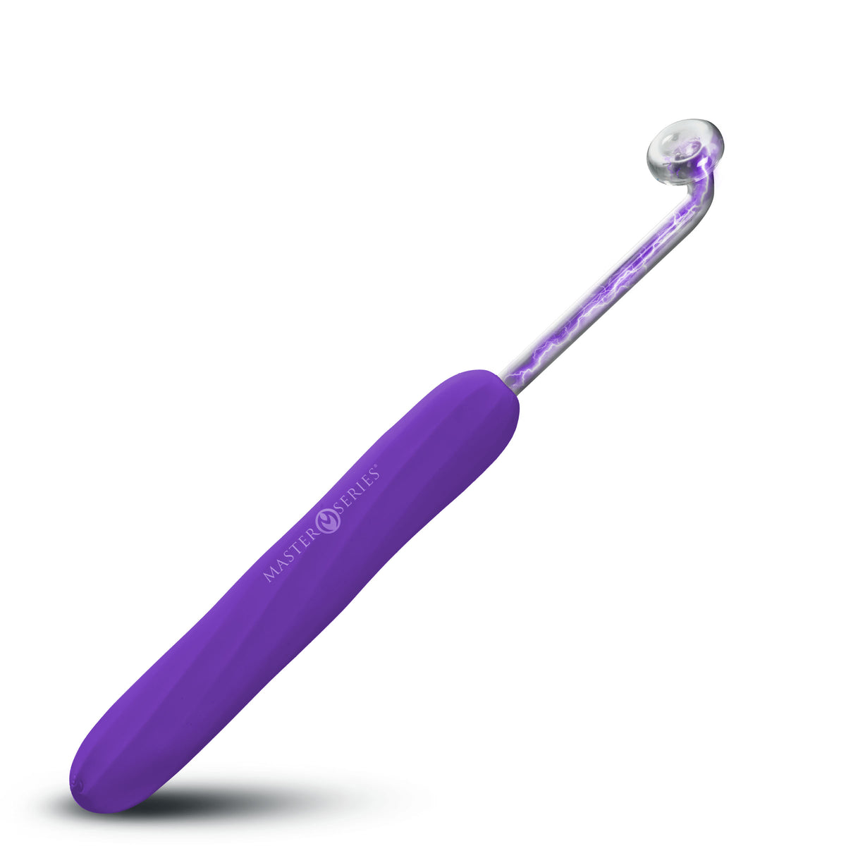 Master Series Elektra Rechargeable E-Stim Wand-Purple