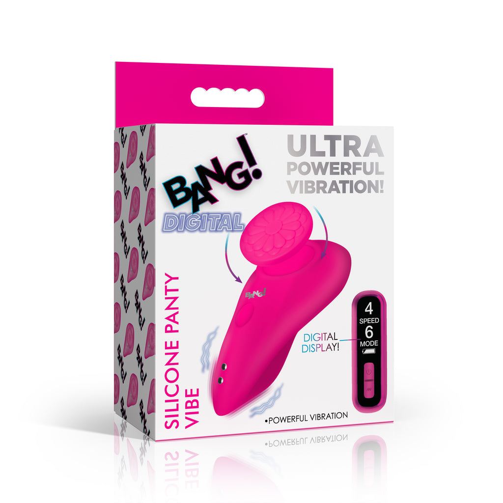 Bang! Silicone Panty Vibe with Digital Remote