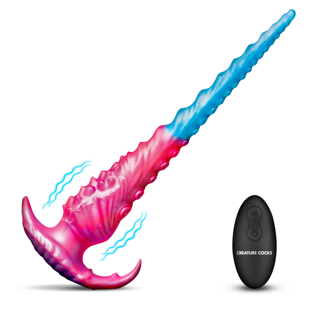 Vibropus Vibrating Silicone Dildo