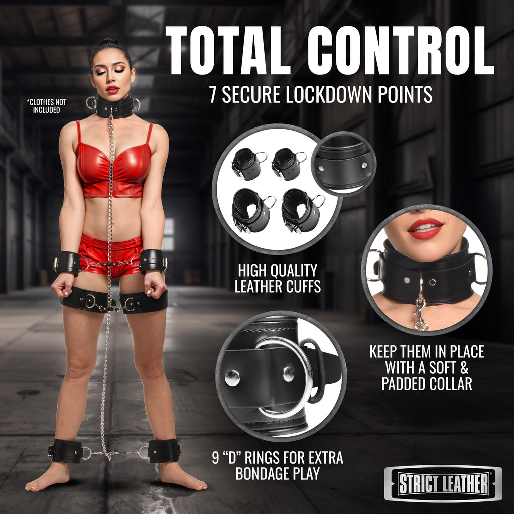 Leather Bondage Set