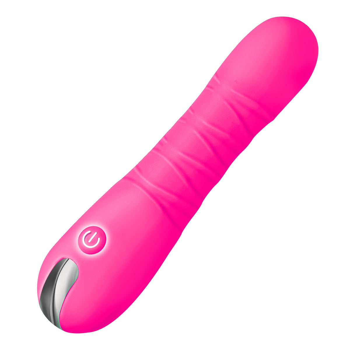 Bang! Thrusting Silicone Dildo-Pink