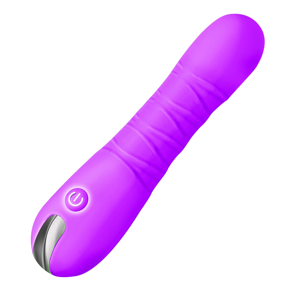Bang! Thrusting Silicone Dildo-Purple