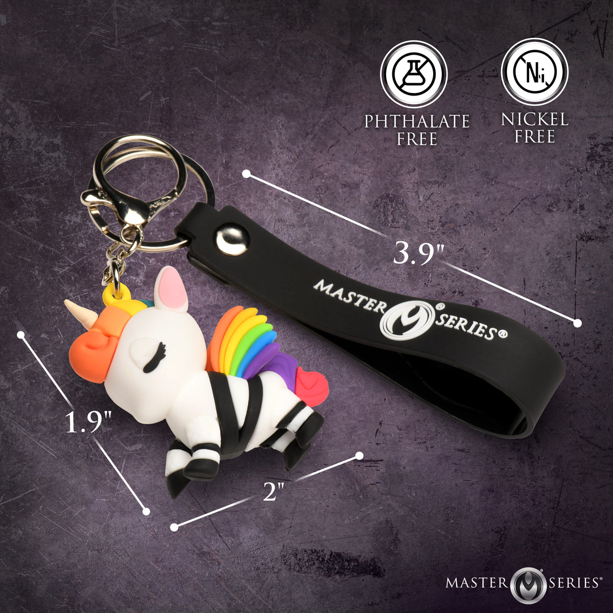 Bondage Unicorn Keychain
