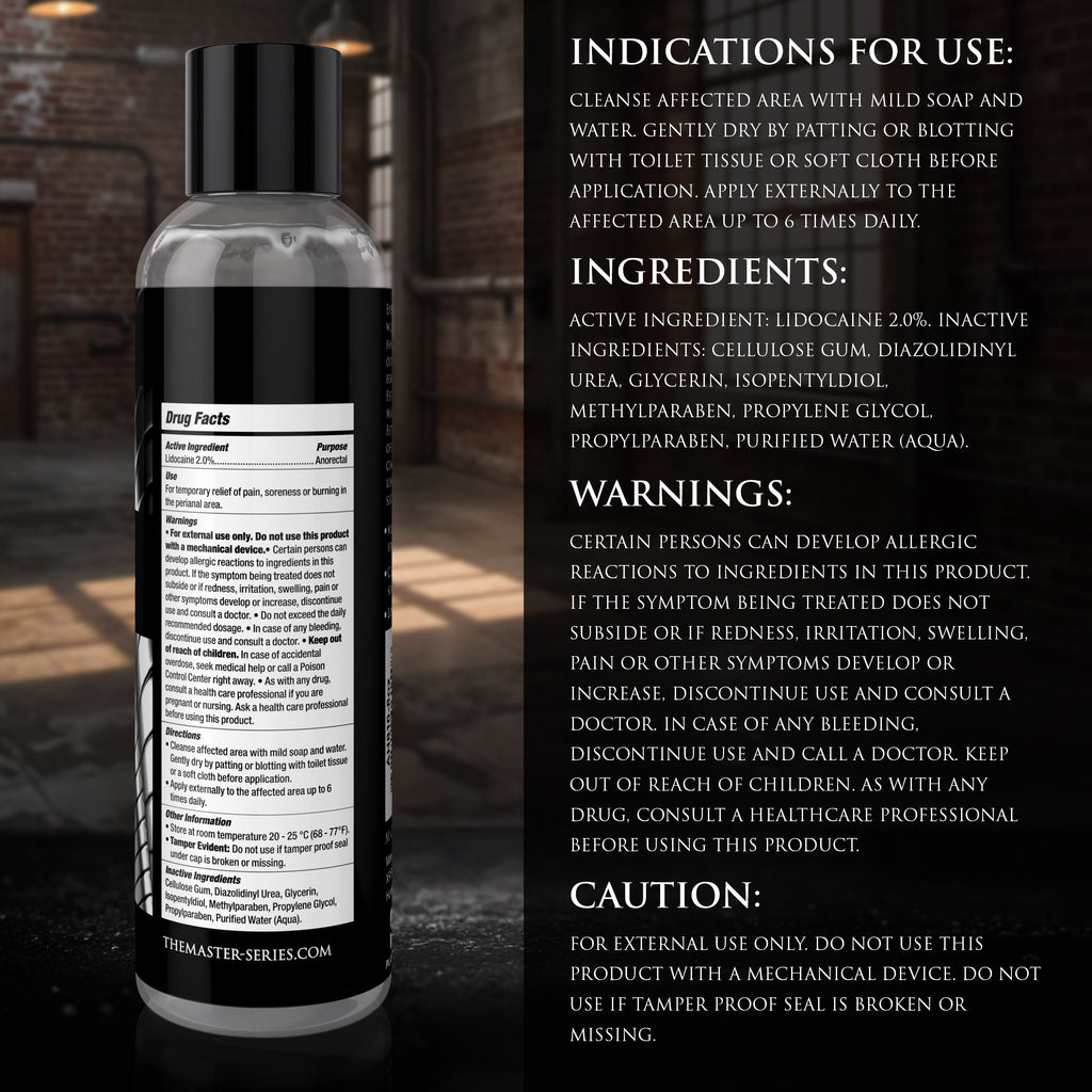 Master Series Fisting Lubricant 8oz