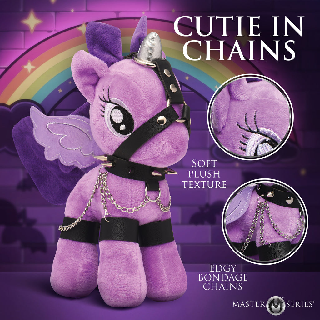 Master Series Bondage Pony-Raven Plum