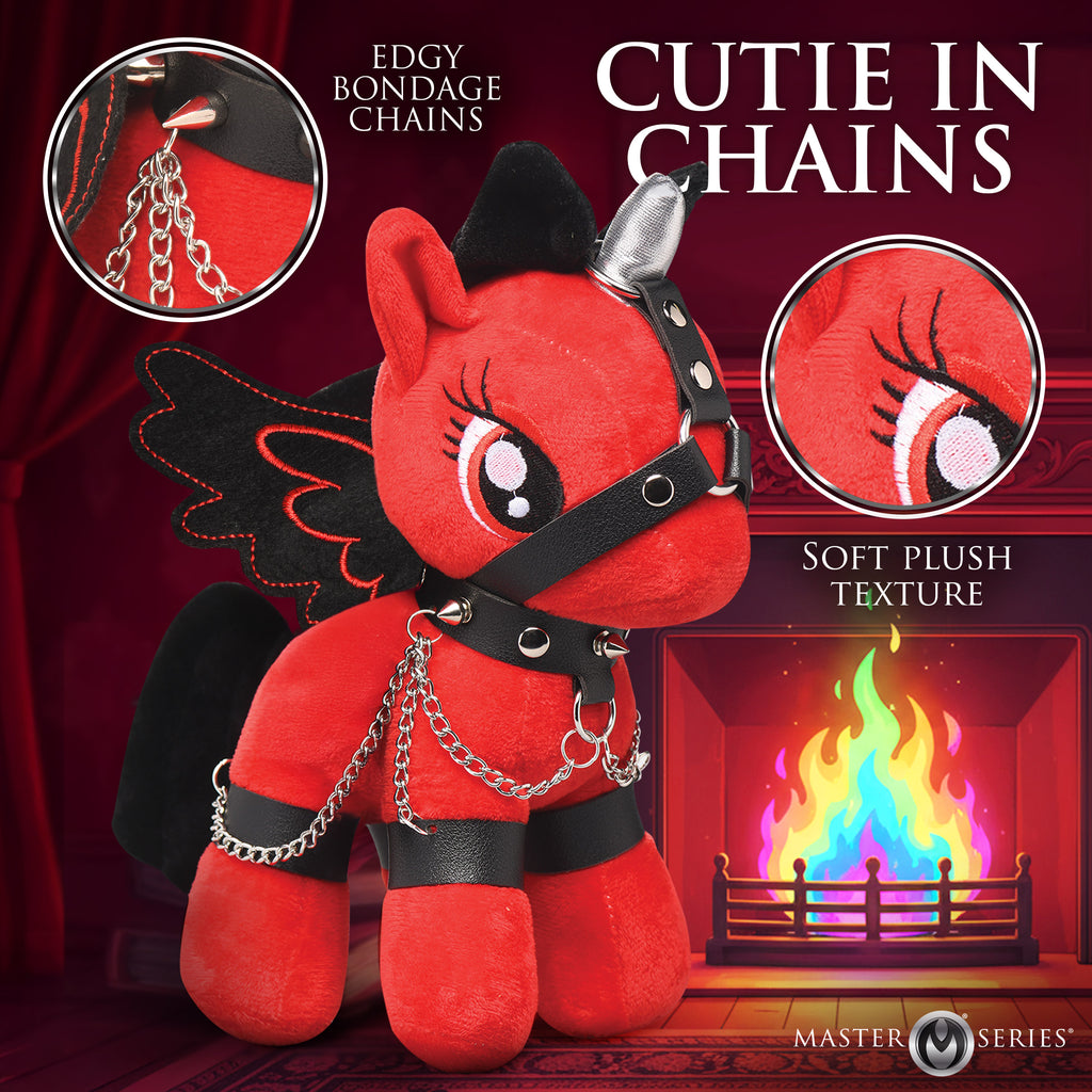 Master Series Bondage Pony-Scarlet Chainheart