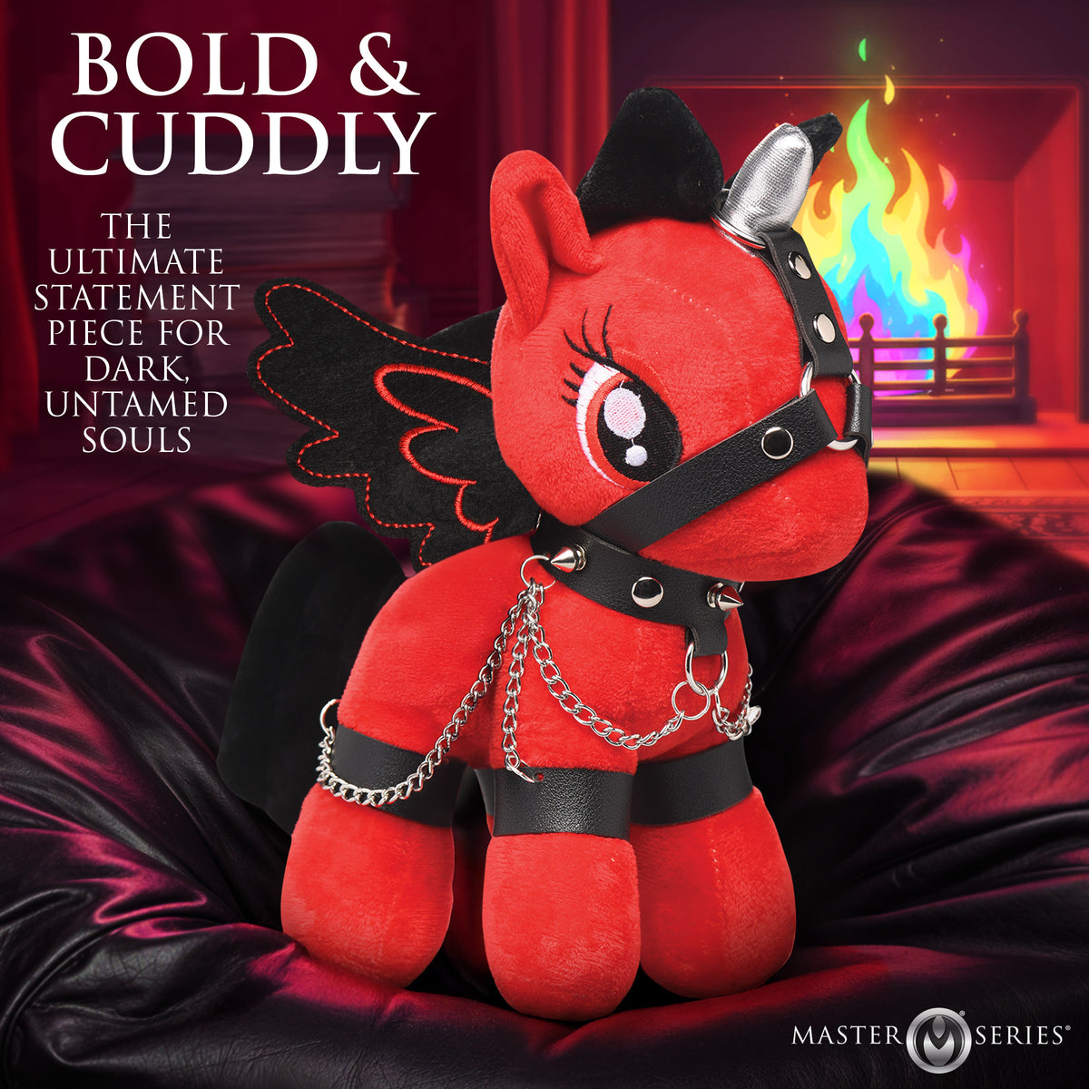 Master Series Bondage Pony-Scarlet Chainheart