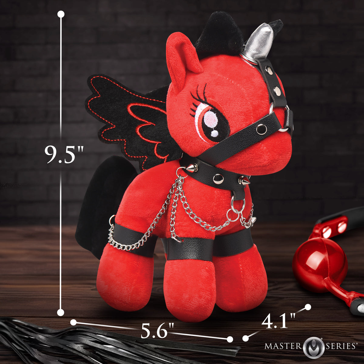 Master Series Bondage Pony-Scarlet Chainheart