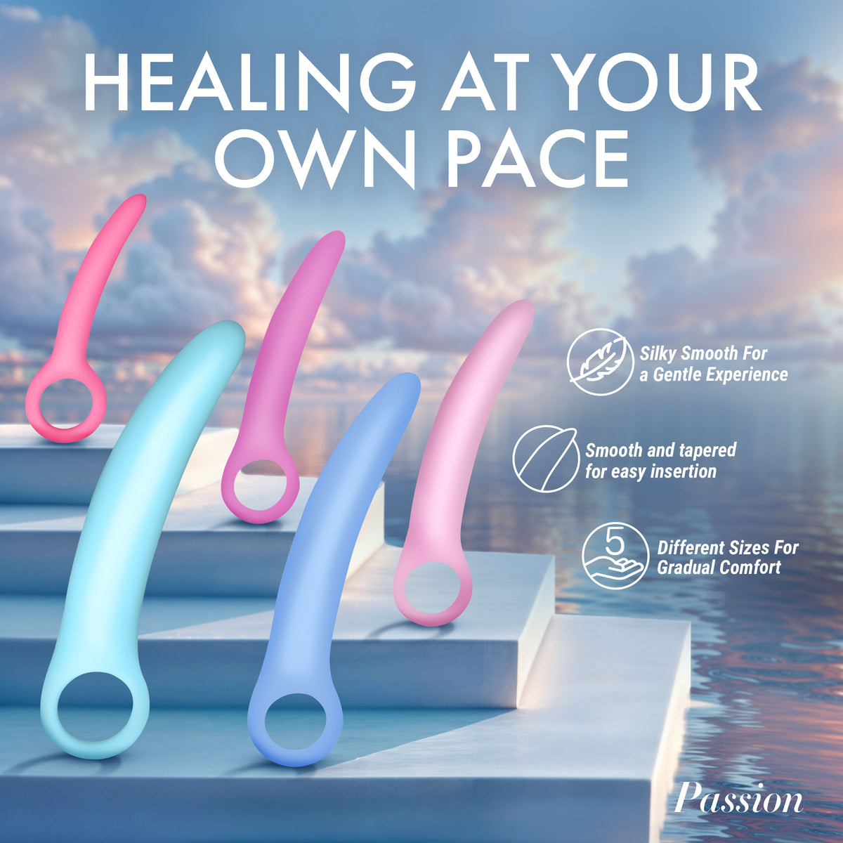 Passion Silicone Kegel Exerciser Set