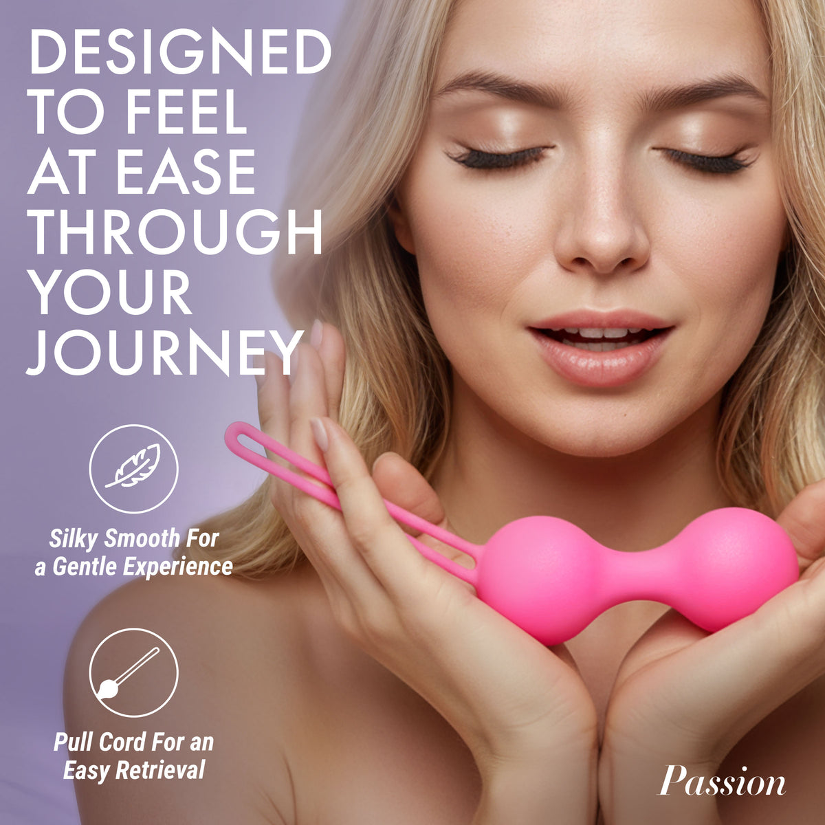 Passion Silicone Weighted Kegel Ball Set